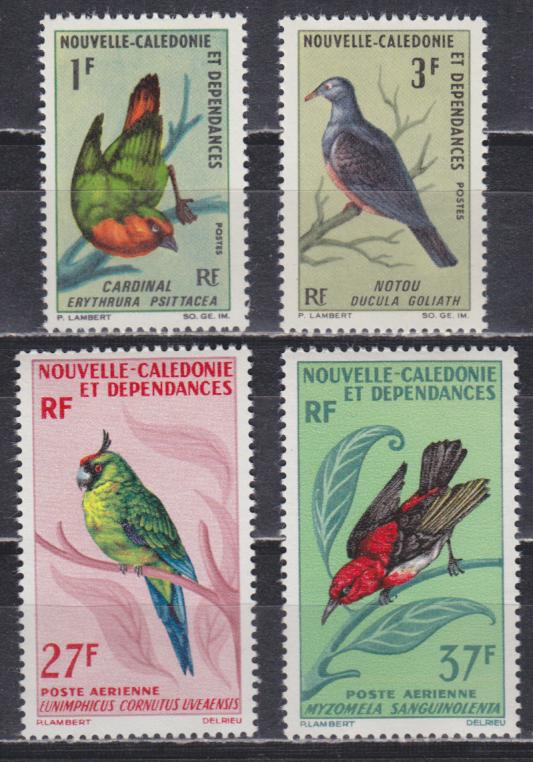 птицы на почтовых марках