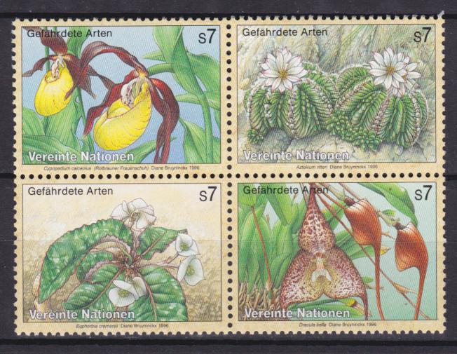 марки с флорой