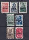 Немецкая оккупация Литвы во Второй мировой войне.
В серии не хватает двух последних марок.
У марки номиналом 15К залом на оборотной стороне.
Смотрите изображение.
